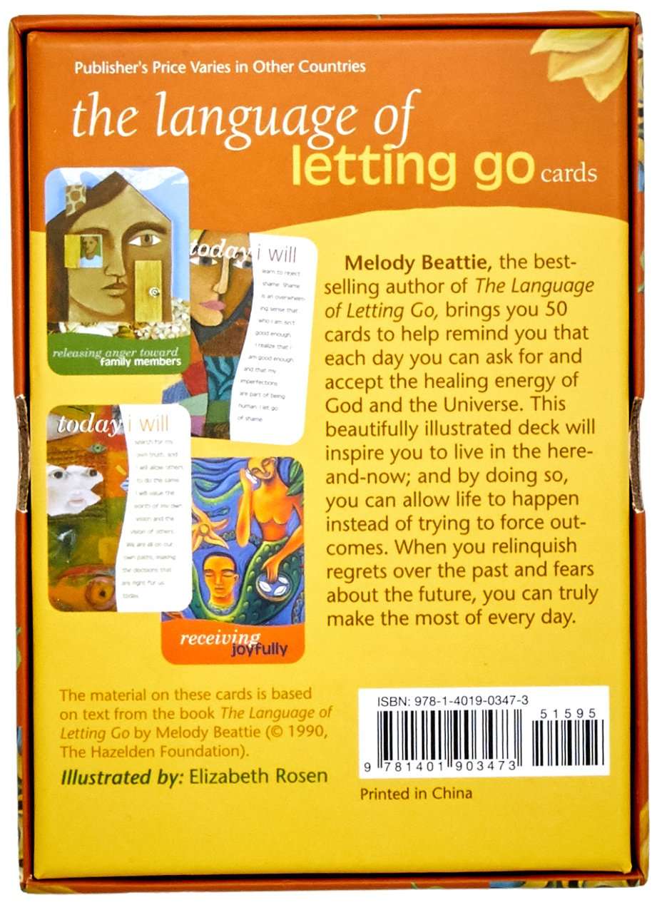 The Language of Letting Go Cards- Melody Beattie - Image 2