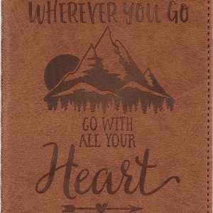 Wherever You Go, Go With All Your Heart Artisan Journal