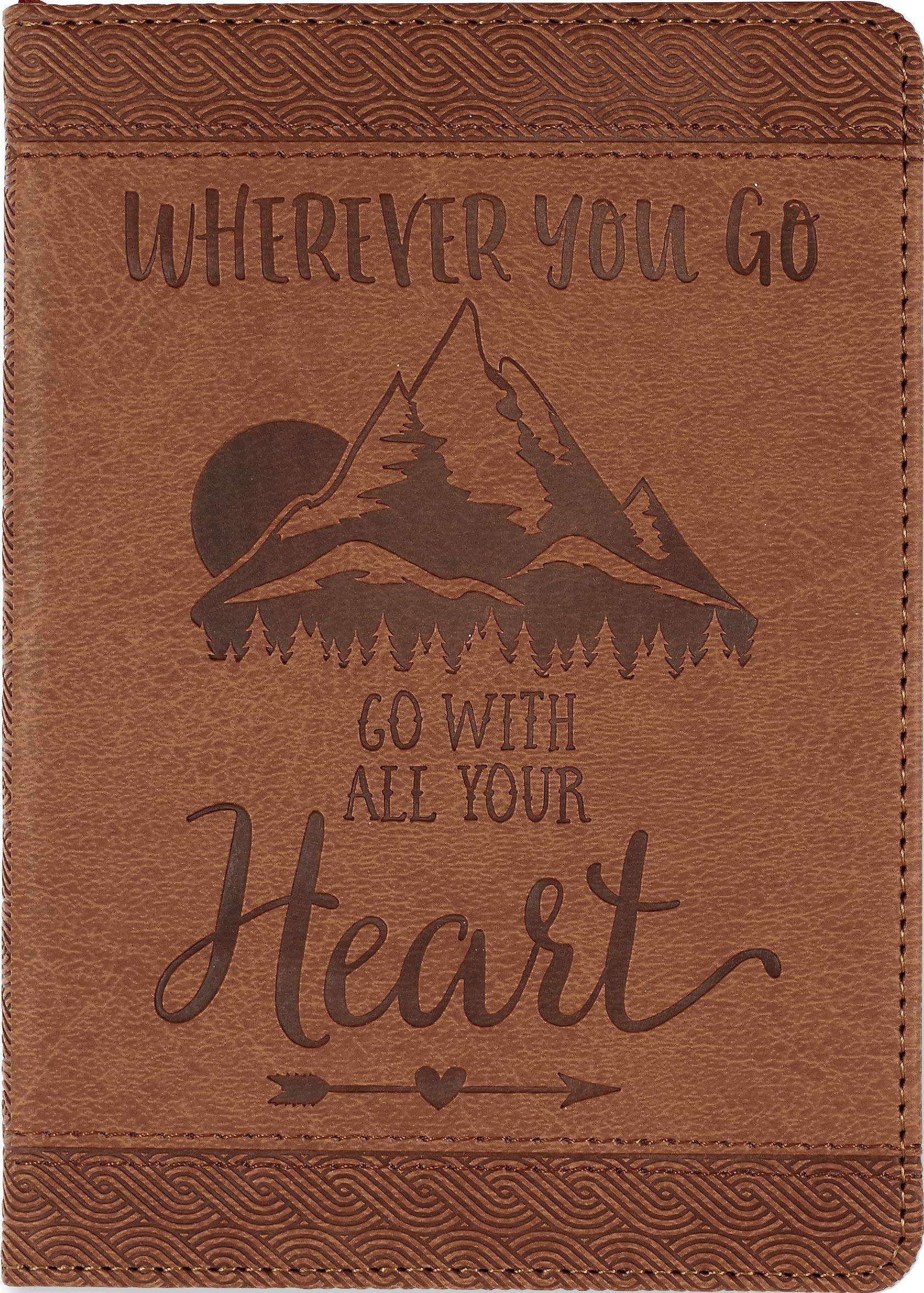 Wherever You Go, Go With All Your Heart Artisan Journal