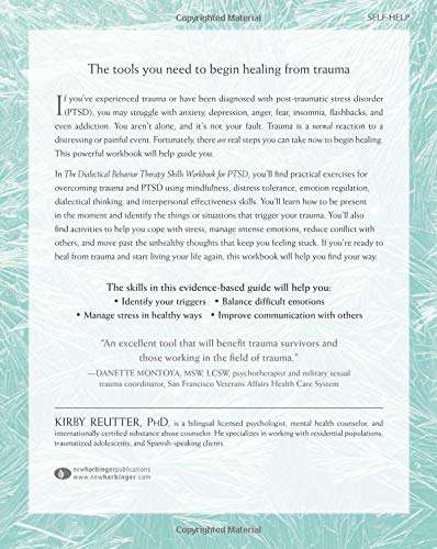 The Dialectical Behavior Therapy Skills Workbook for PTSD Practical ...