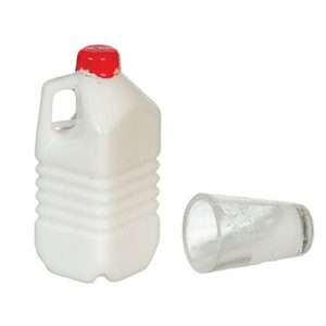 Spilled Milk with 1/2 Gallon Carton Miniature