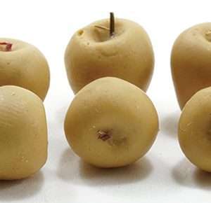 Yellow Apples 6 pieces Miniatures