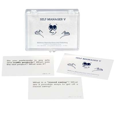 Life Management Skills: Self Manager V Cards
