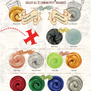 Crazy Aaron's Thinking Putty (Small)- Treasure Surprise