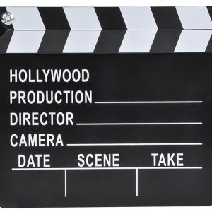 Movie clapboard