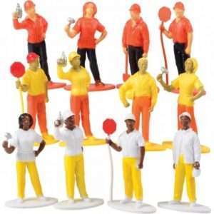 Construction Workers Miniature Collection