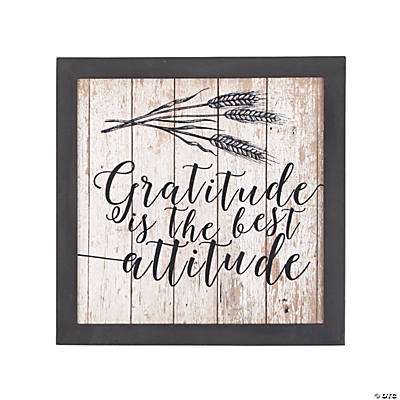 Gratitude is the Best Attitude Sign