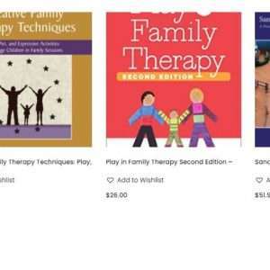 KSAPT Bundle with Gil's Play in Family Therapy, Lownestein's Creative Family Therapy Techniques and Homeyer/ Sweeney's Sandtray Therapy