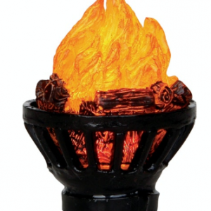Lighted Fire Pit Miniature