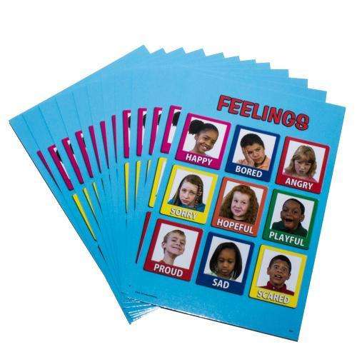 Mini Poster Pack- How Are You Feeling Today? Young Child Version ("4 x "6)(12)