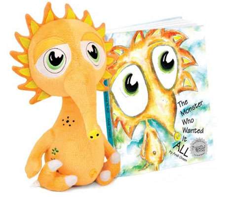 Zelly WorryWoo Plush and Storybook