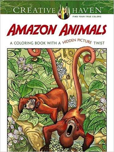 Amazon Animals Coloring Book
