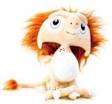 Fuddle, The Monster of Confusion Plush (Worry Woos)