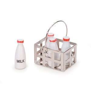 Milk Crate Spatterware Set Miniature