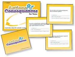 Actions And Consequences Cards: For Teens