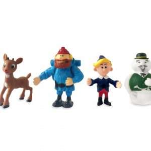 Rudolph the Red Nosed Reindeer Set 1 (Set of 4 Figures)