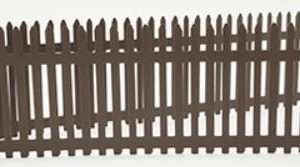 Rusty Picket Fence Miniature