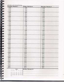 2024 Appointment Calendar for Mental Health Professionals - Image 2