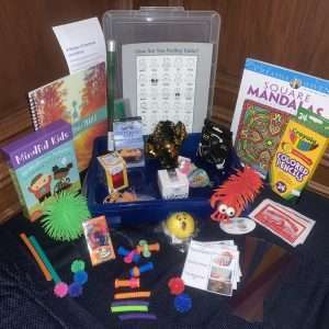 Mindful/ Sensory Kit: Deluxe for Home, Office or Classroom