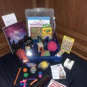 Mindful/ Sensory Kit: Introductory for Home, Office or Classroom