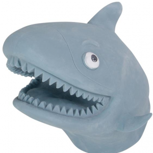 Gray Shark Rubber Puppet