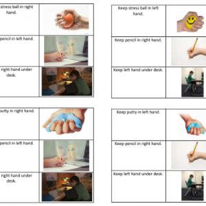 Free with Purchase Multicultural Fidget/ Putty Visuals Download for right and left handed boys and girls