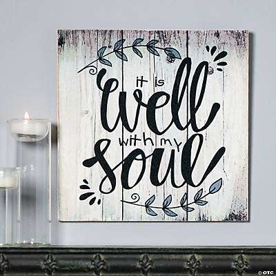 Well With My Soul Wall Sign - Image 2