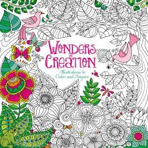 Wonders of Creation: Illustrations to Color and Inspire Coloring Book