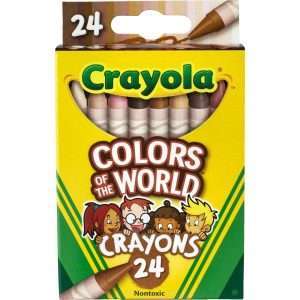 Crayola 24ct Crayons - Colors of the World