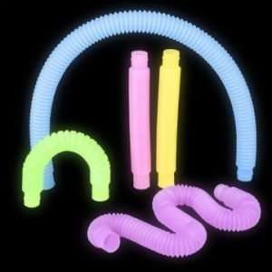 9" GLOW IN THE DARK POP FIDGET TUBE