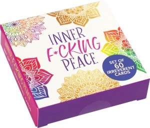 INNER F*CKING PEACE MOTIVATIONAL CARD DECK