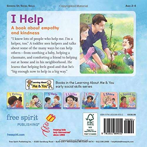 I Help: A book about empathy and kindness Learning About Me & You Board book – Cheri J. Meiners M.Ed. - Image 2