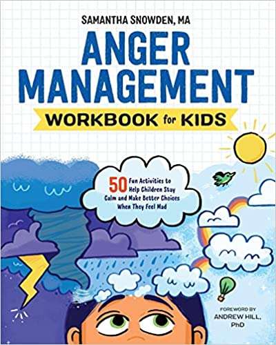 Anger Management Workbook for Kids Paperback | Self Esteem Shop