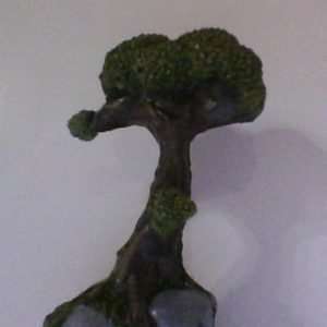 Small Resin Tree Miniature