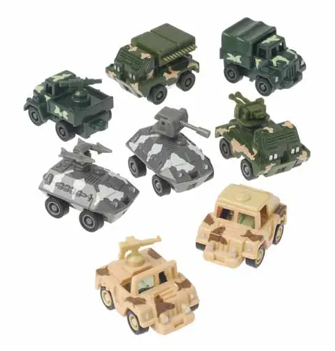 Pull Back Military Vehicles
