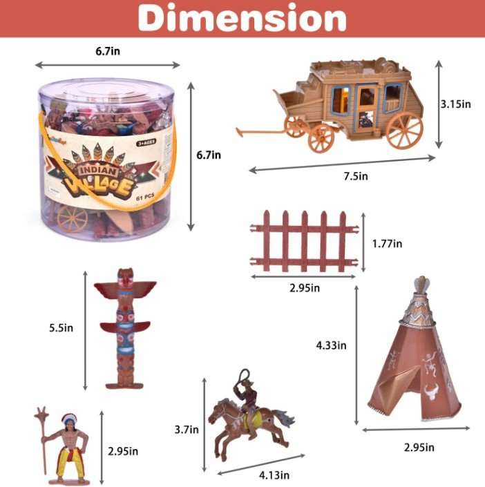 wild west sex toy Sandtray Miniature Kit Limited Edition Wild Wild West