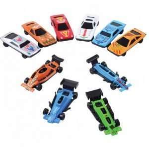 Toy Race Car Set/10 PC