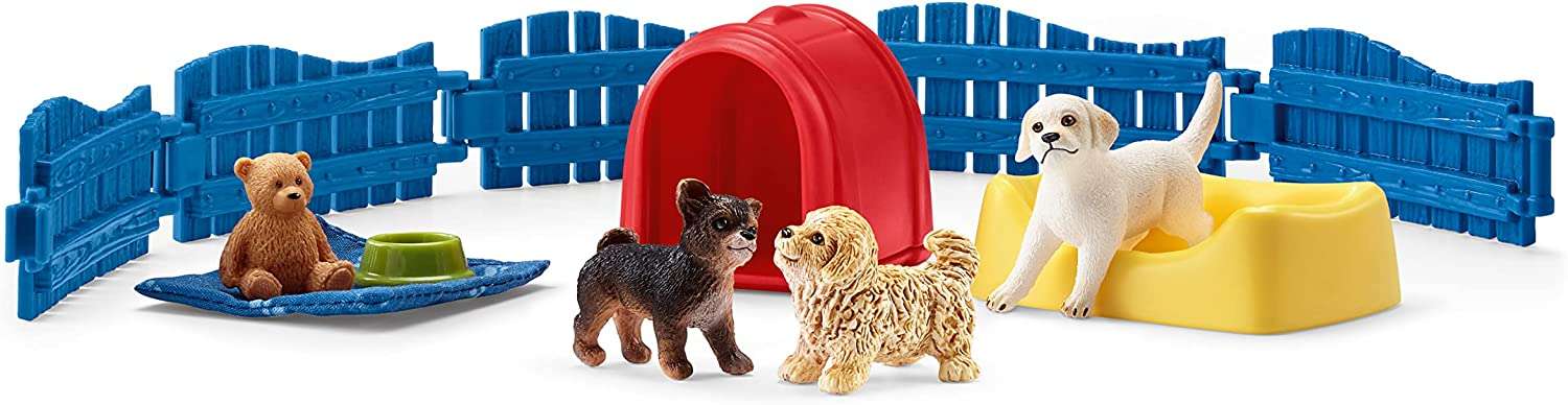 Schleich Farm World Puppy Pen