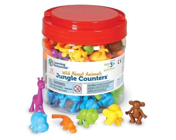Wild About Animals Jungle Counters