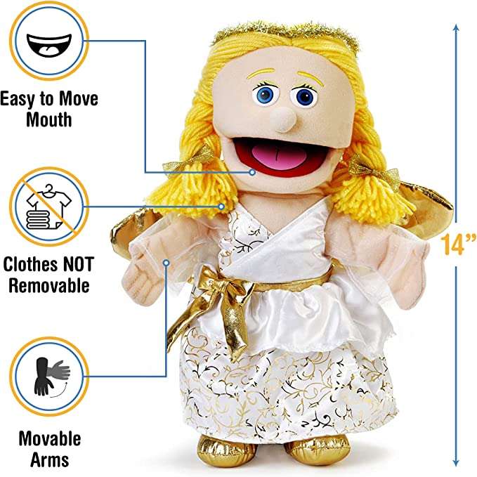 Silly Puppets 14″ Angel | Self Esteem Shop