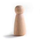 Wooden Peg Girl (Feminine)