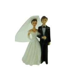 2.5" Bride and Groom Miniature