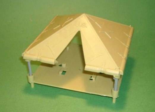 MPC Recast Hard Plastic Army Command Tent