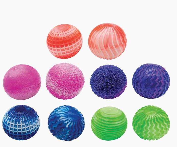 Multi-Textured Squish Ball