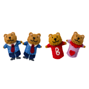 TheraTapper™ Bear Family Pulser Cover Set