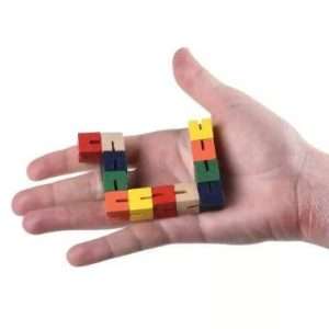Wooden Fiddle Fidget Puzzle