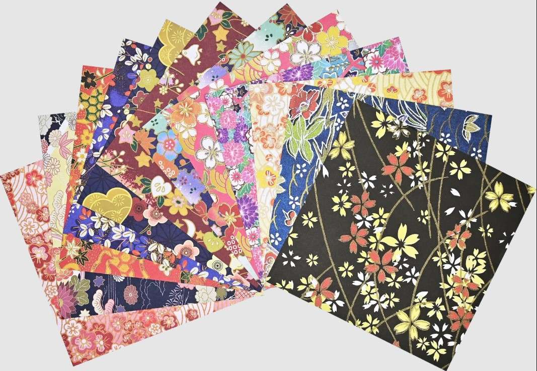 Origami Paper Washi Patterns (500 Sheets) - Image 2
