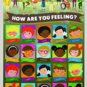 Feelings Faces Poster (13.5" x 19")