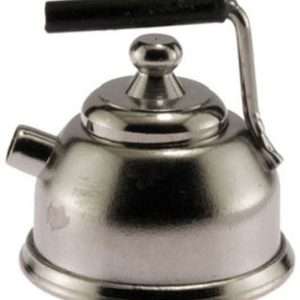 Miniature Silver Teapot w/Removable Lid