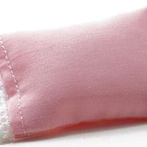 Miniature Dollhouse Pink Pillow
